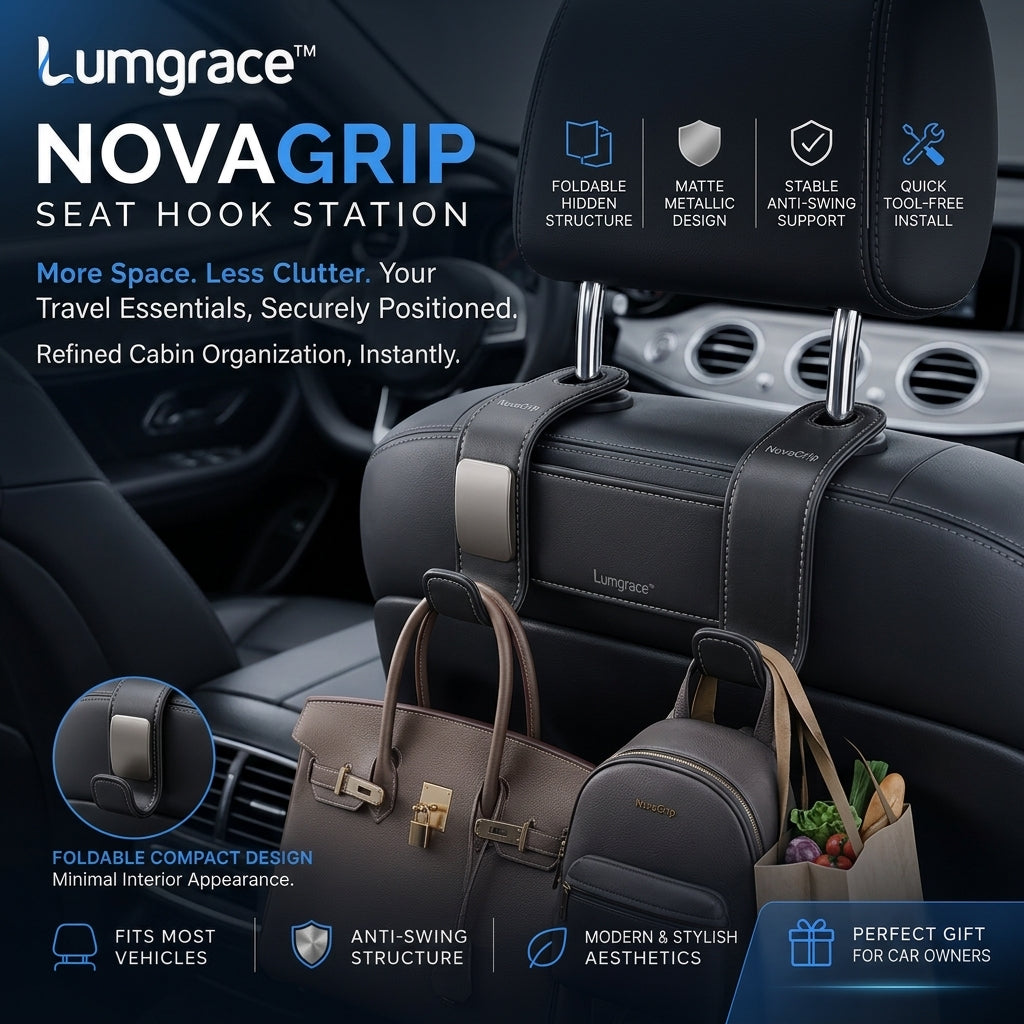 Lumgrace™ NovaGrip Seat Hook Station