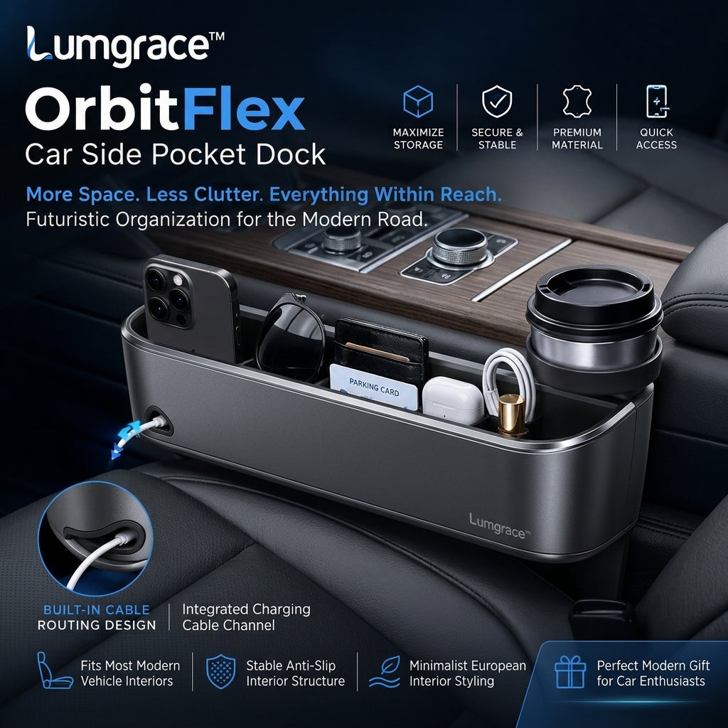 Lumgrace™ OrbitFlex Car Side Pocket Dock
