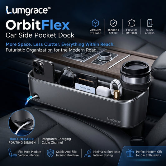 Lumgrace™ OrbitFlex Car Side Pocket Dock