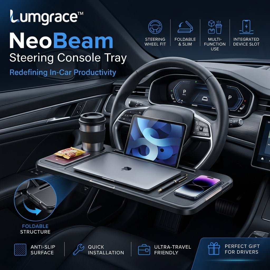 Lumgrace™ NeoBeam Steering Console Tray